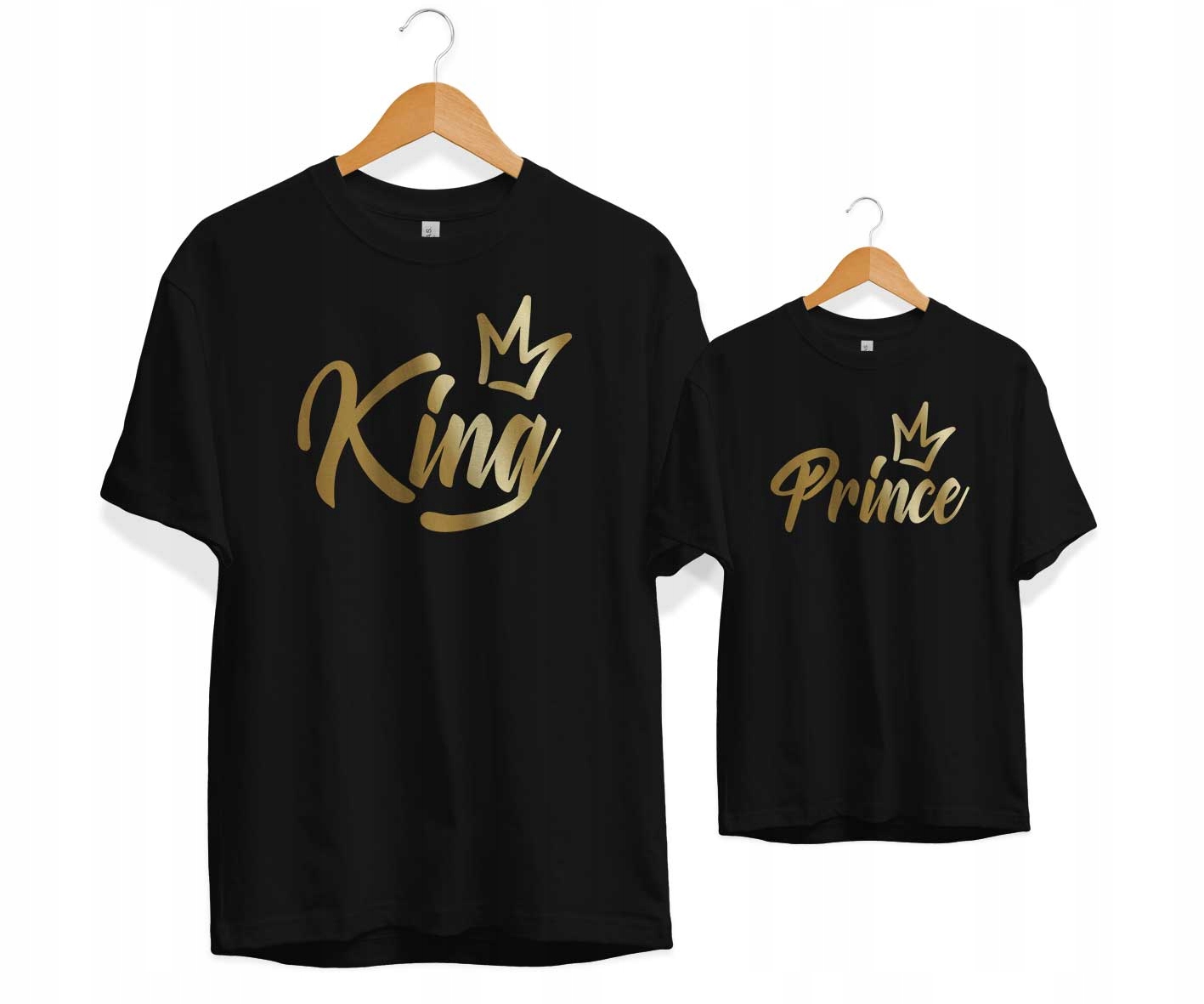 

Zestaw Koszulek Dla Taty i Syna King Prince