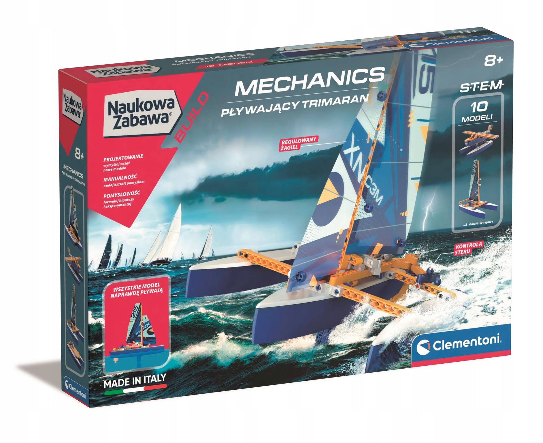 

Laboratorium Mechaniki Trimaran 10 Modeli Łodzi 8+