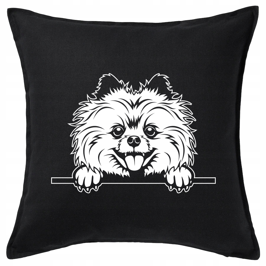

Szpic Miniaturowy Pomeranian Pies poduszka