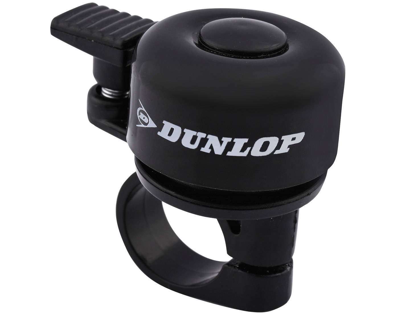 DUNLOP DZWONEK ROWEROWY KLASYCZNY DO ROWERU METALOWY CZARNY GŁOŚNY