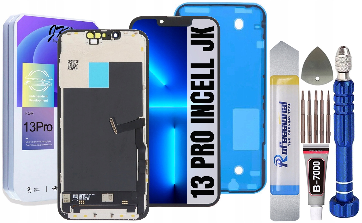Displej Pro Iphone 13 Pro Incell Jk IC LCD Displej Těsnění