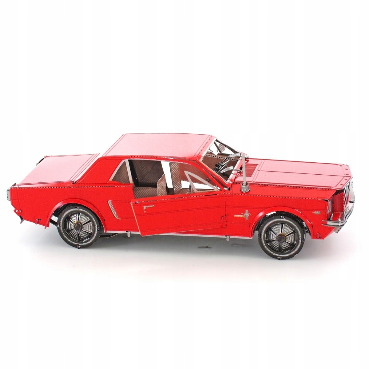 Metal Earth Ford Mustang 1965 Red Model Metalowy Marka Metal Earth