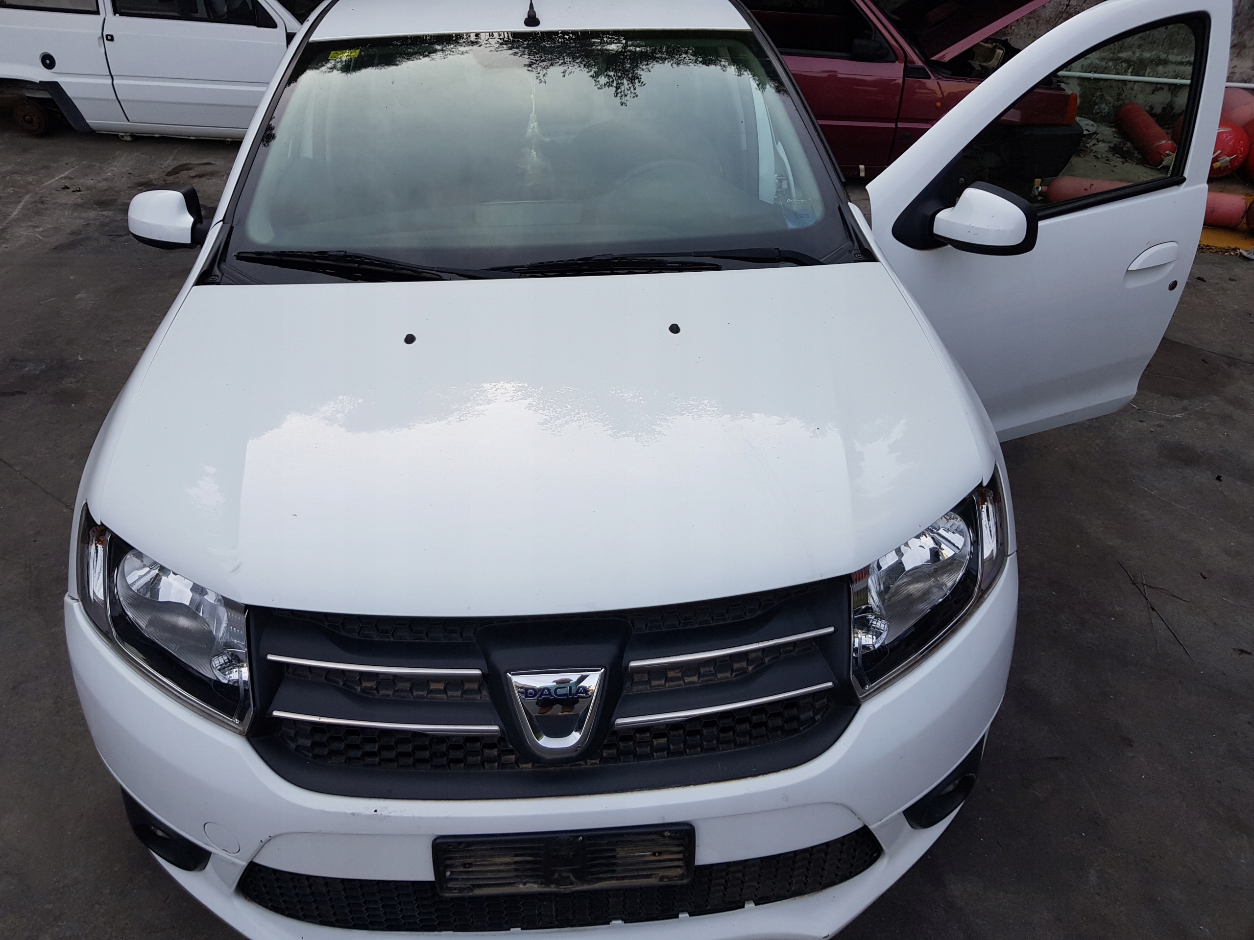 A287yuhbhj - SANDERO II LOGAN II КАПОТ КРЫШКА ДВИГАТЕЛЯ OV369