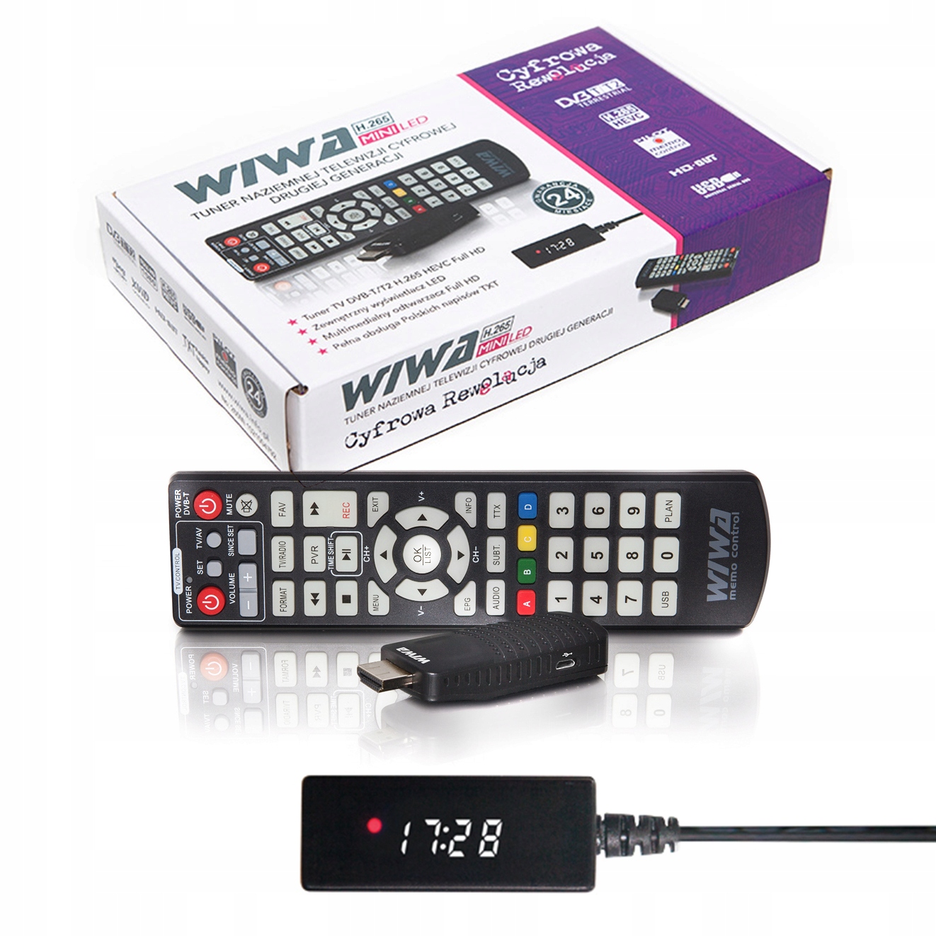 

Tuner Dekoder DVB-T2 Full Hd H.265 Hevc Hdmi Usb