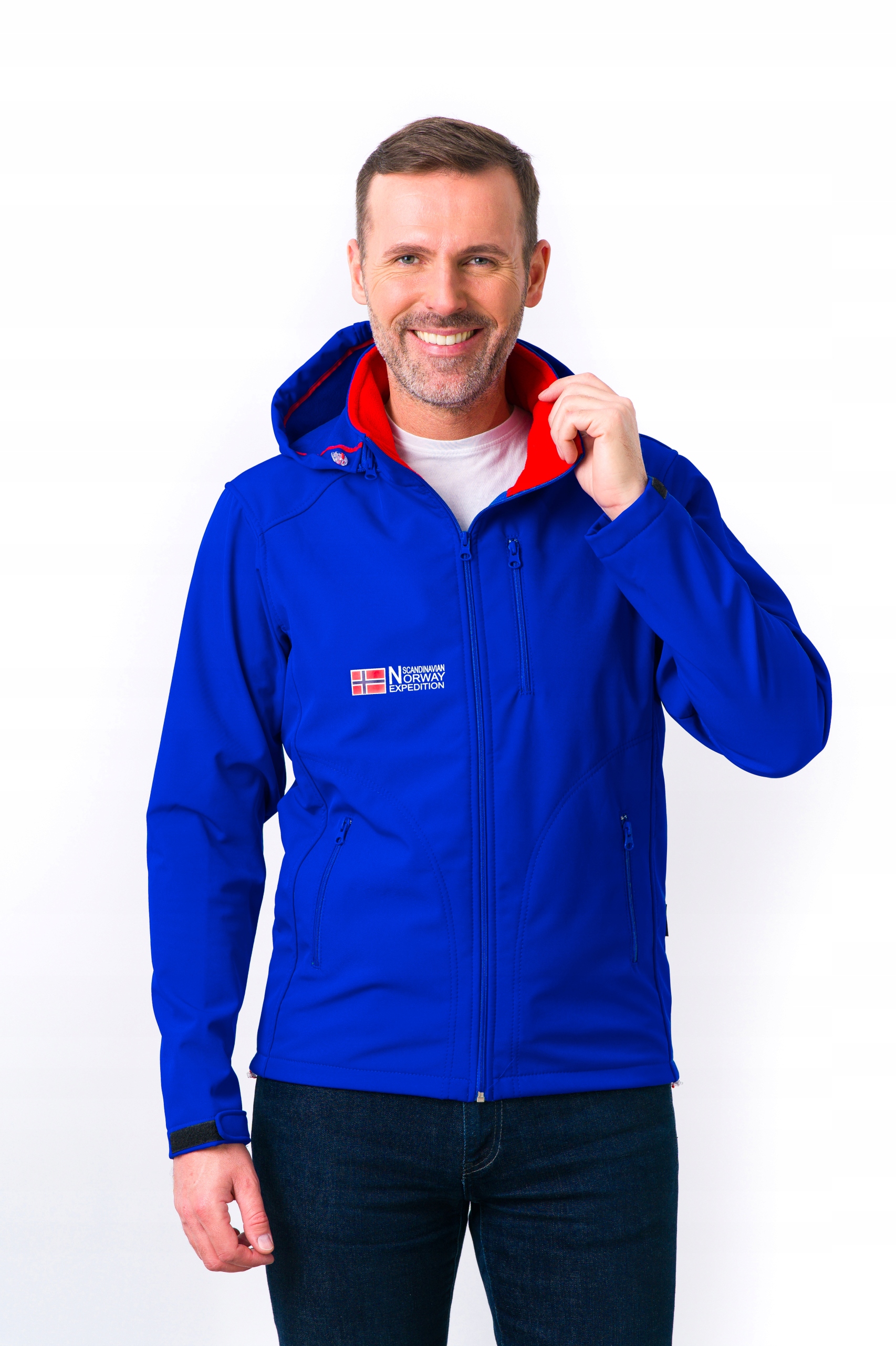 Męska Kurtka Softshel Norway Exspedition Nieprzemakalna M Zapięcie zamek