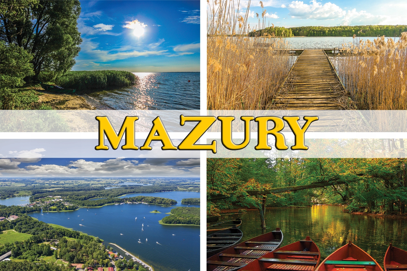 

Magnes na lodówkę - Mazury