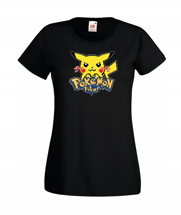 

S Koszulka Damska Pokemon Go Pikachu Pokeball