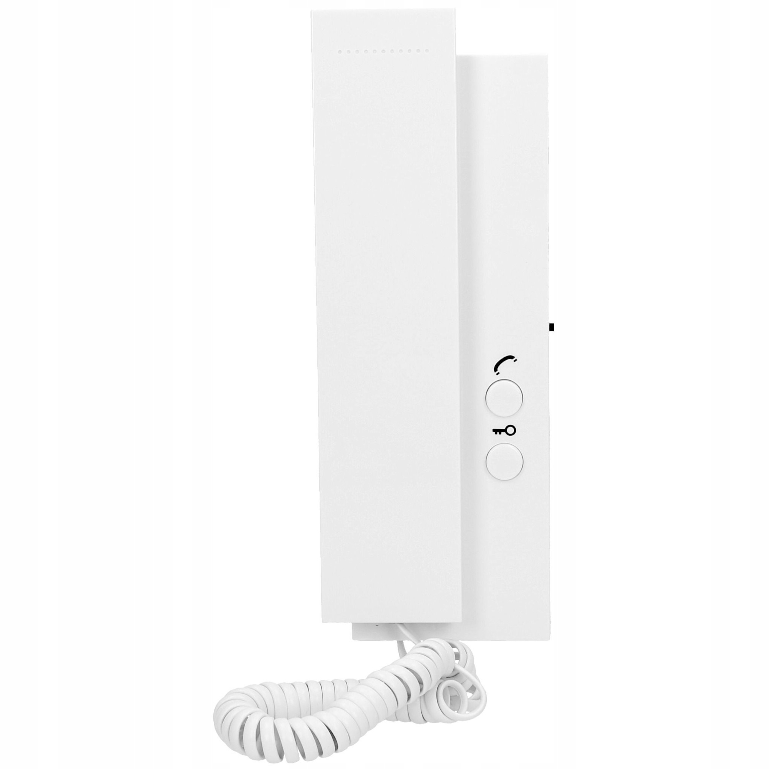 DOMOFON DO FURTKI BRAMY 2-ŻYŁOWY NATYNKOWY Z DASZKIEM ALUMINIUM Marka inna