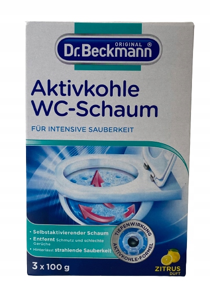 

Dr.Beckmann Proszek Do Czyszczenia Toalet 3x100g