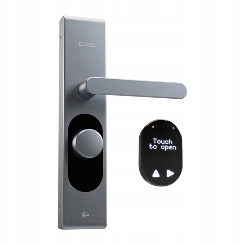 Shelley Loqed Zámok Na Dvere Touch Wifi Smart Lock Bezpečný Strieborný