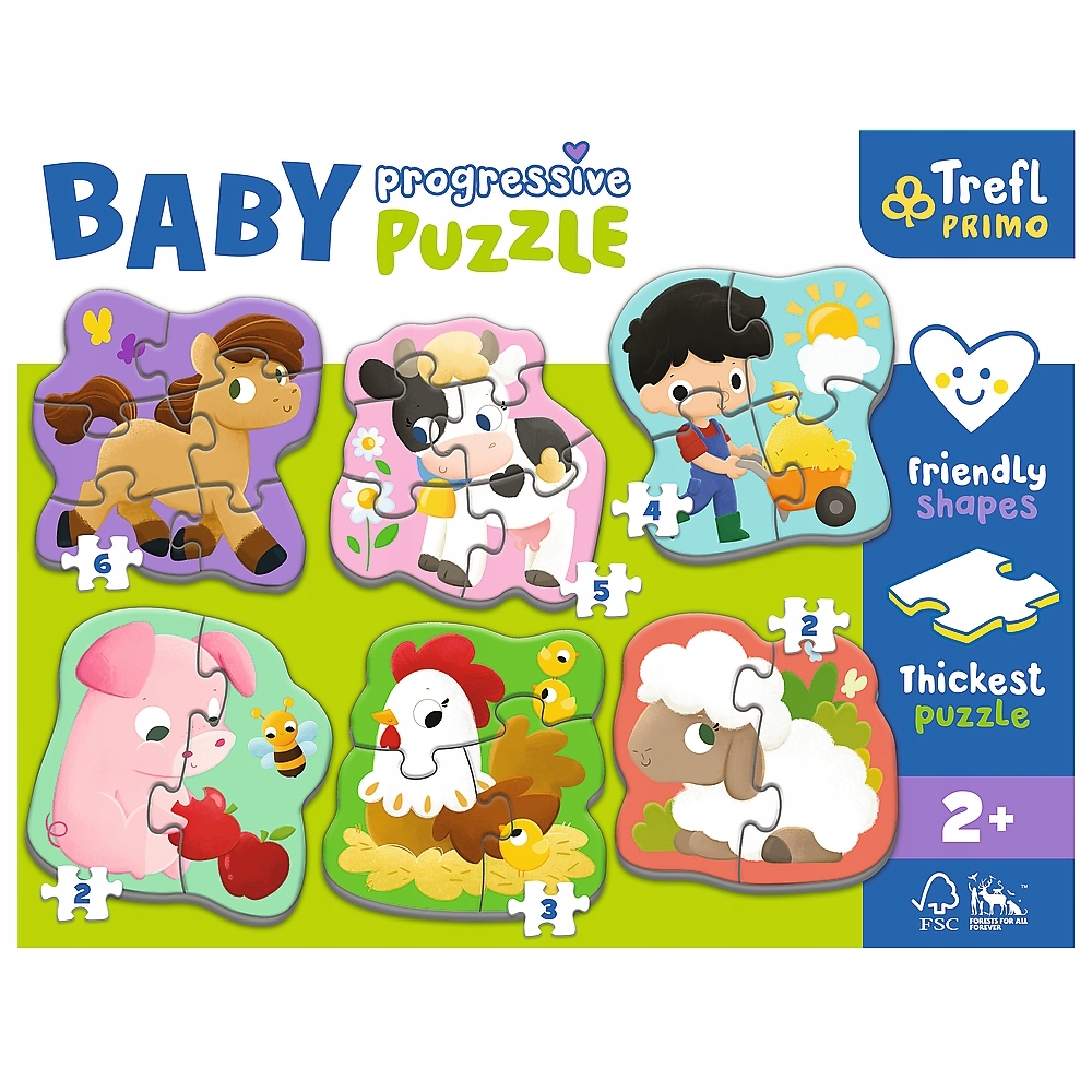 

Trefl Primo, Baby Progressive Farma