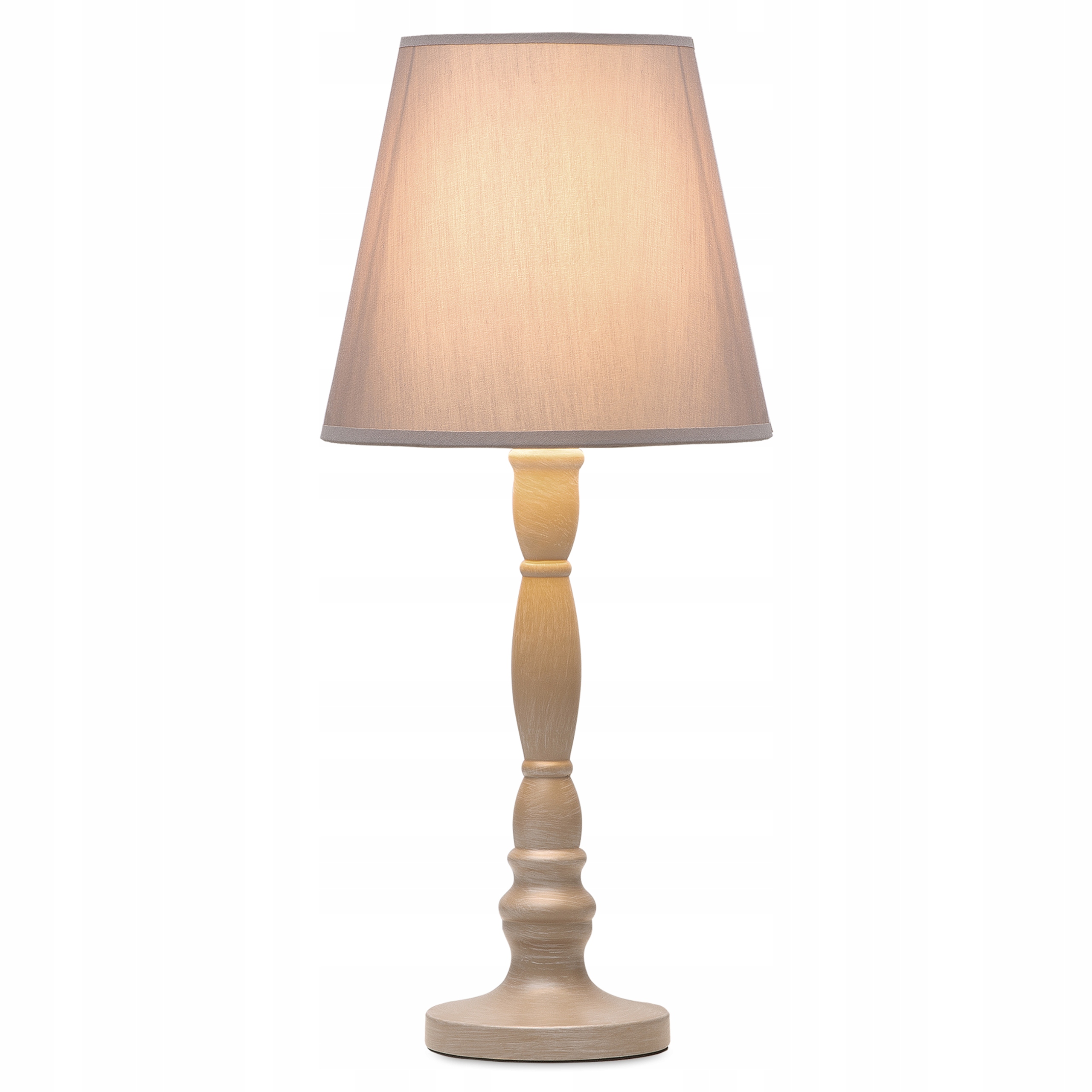 Lampka NOCNA NA BIURKO SALON BEŻOWA STYLOWA WYSOKA Kod producenta 11104.02.820
