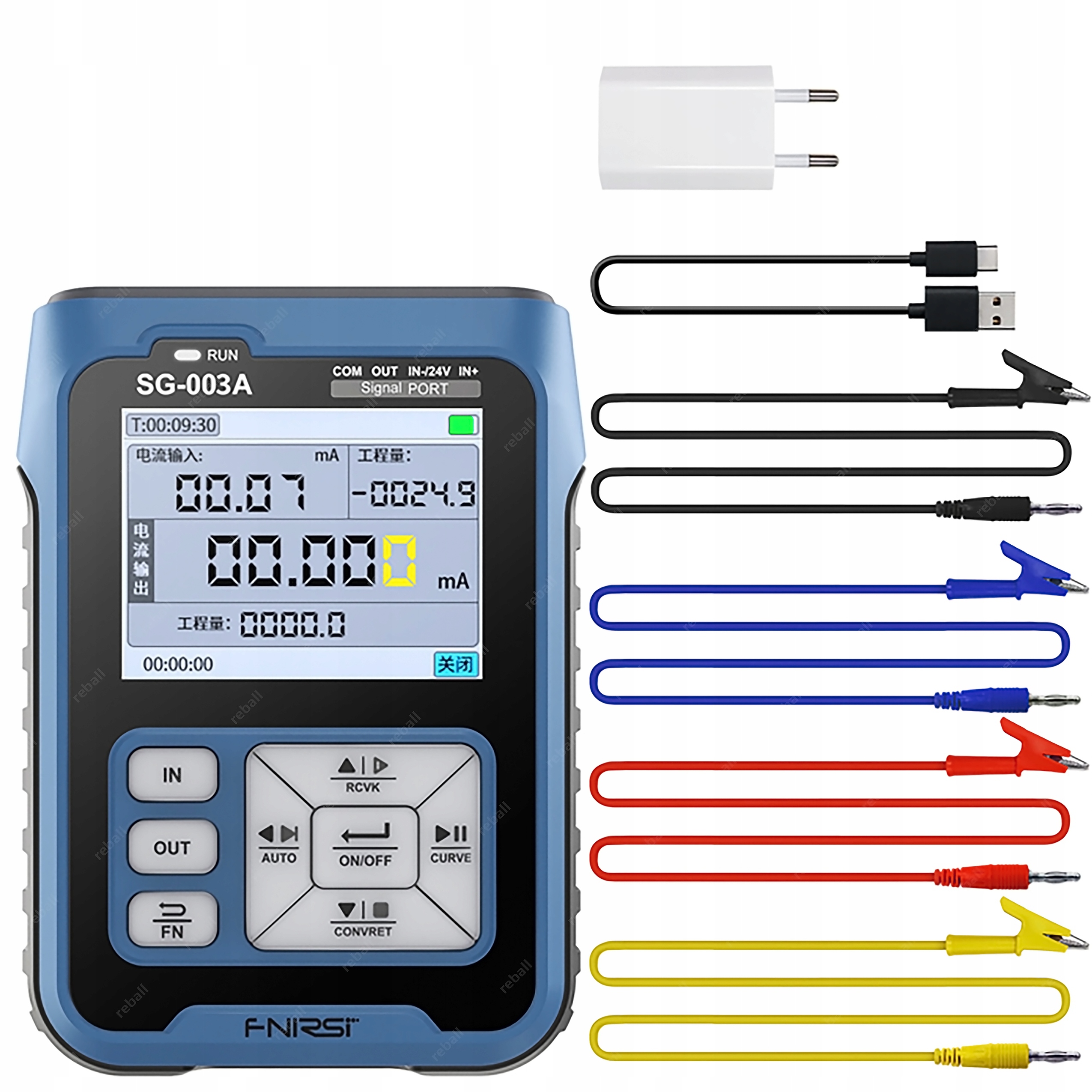 PRZENOŚNY MINI GENERATOR SYGNAŁÓW FUNKCJI KALIBRATOR FNIRSI SG-003A