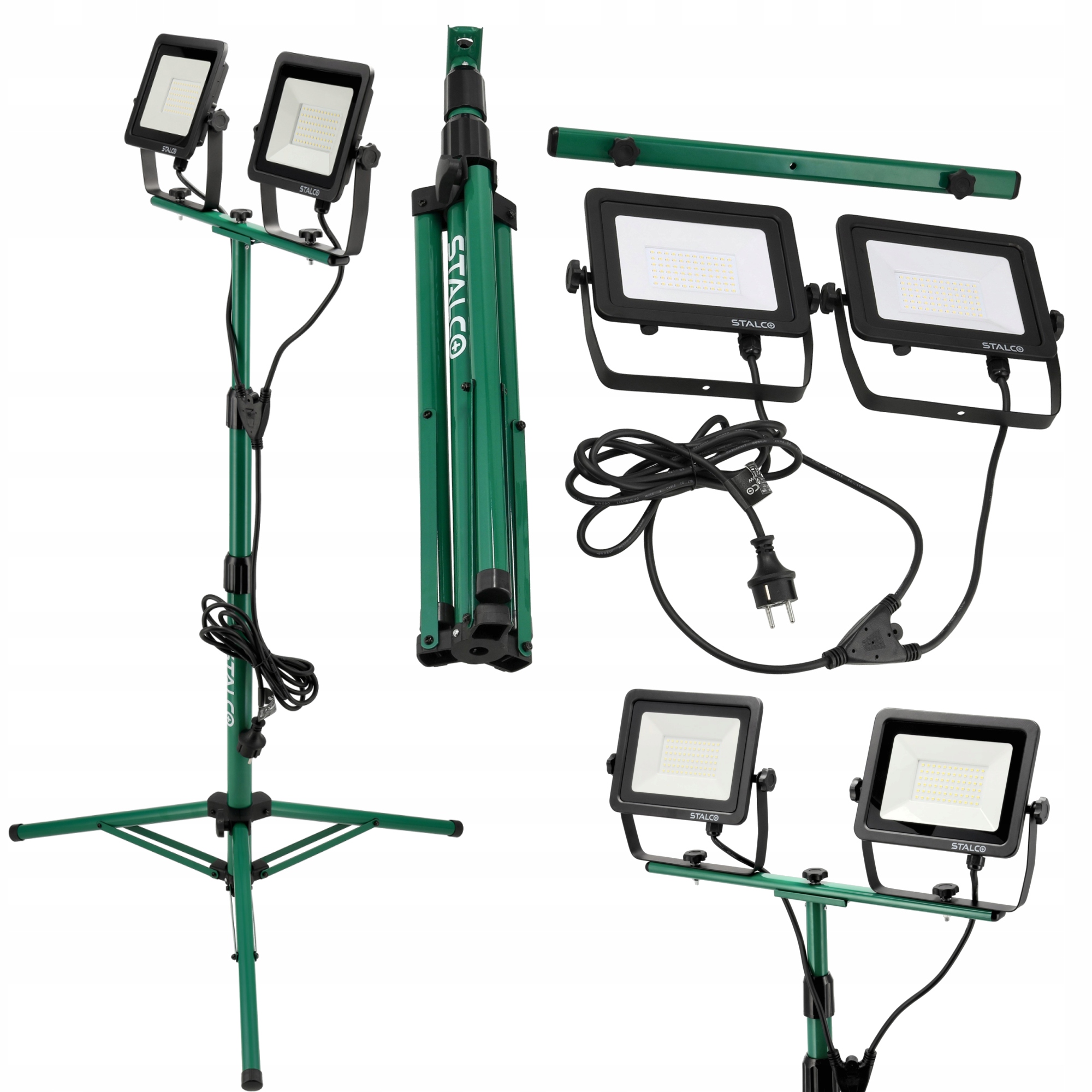 Stavebný Reflektor 2X50W FLS-100W Stalco