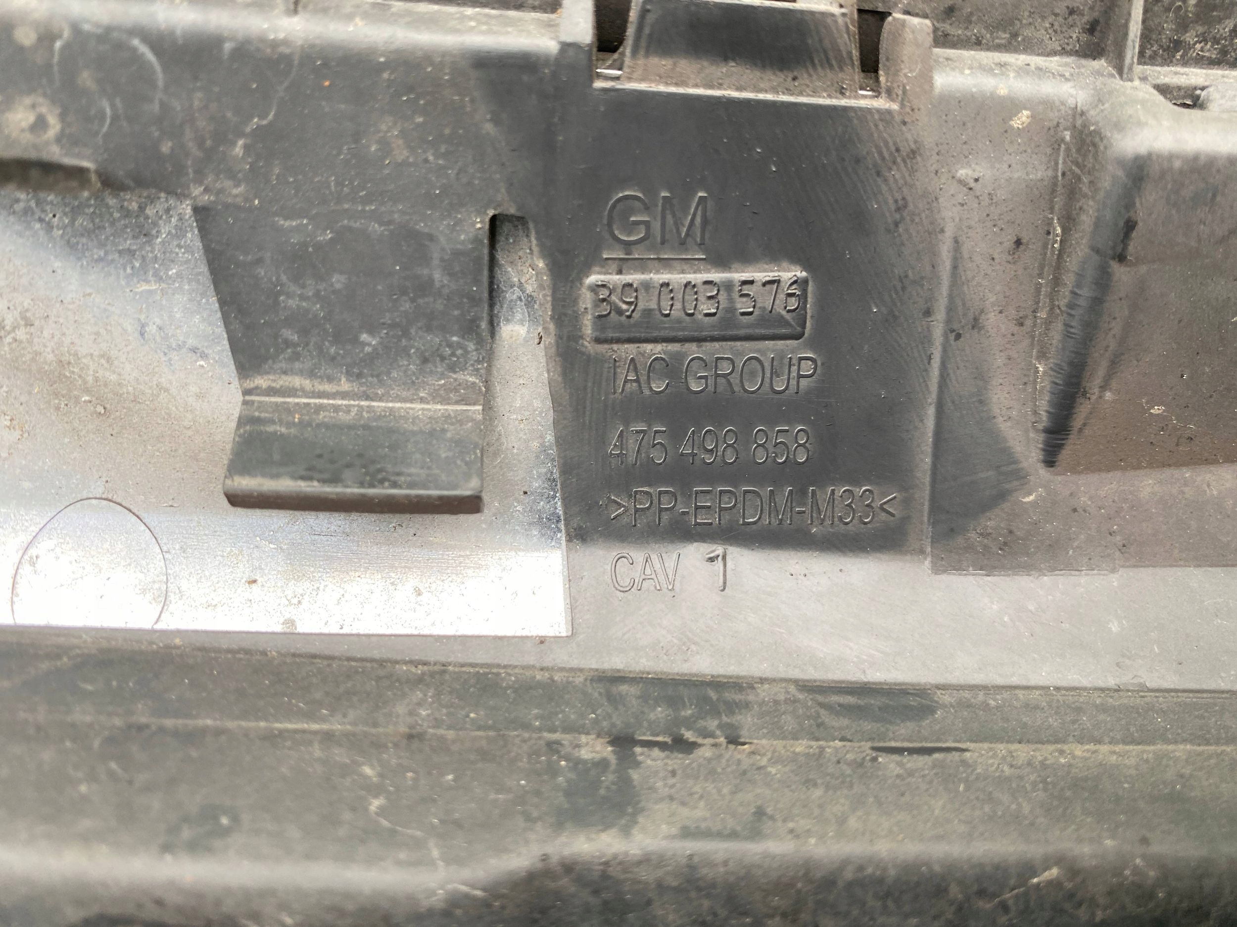 Opel Corsa Kühlergrill FRONTGRILL Kühlergitter 39003576 - Thumbnail 8