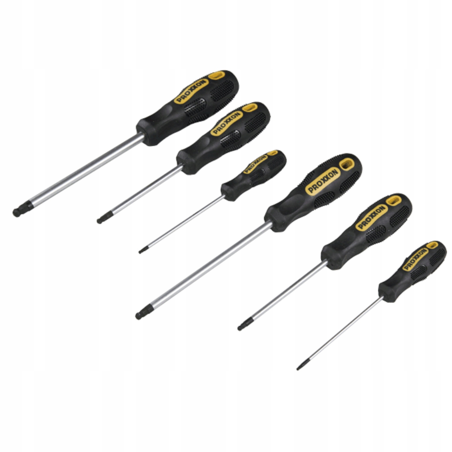 Zestaw 6 wkrętaków imbusowych Hex Flex-dot Proxxon 22642