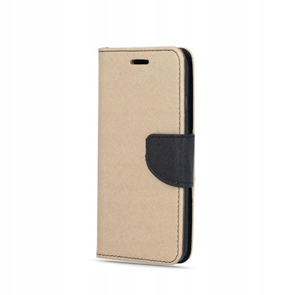 

Pokrowiec Smart Fancy do Samsung A40 złoto-czarny