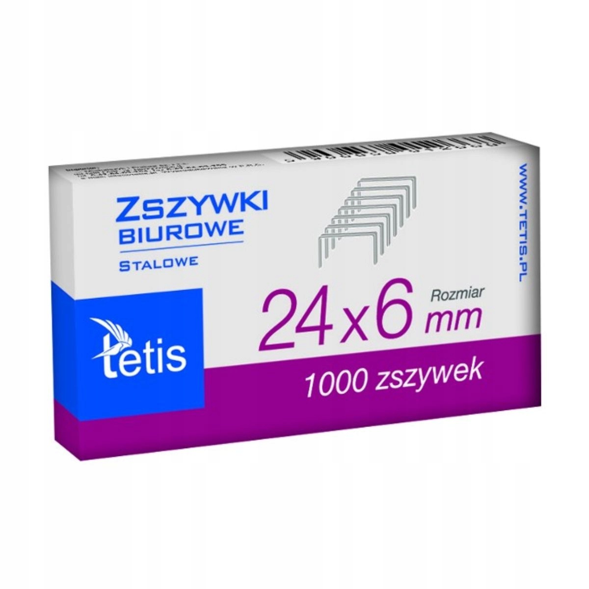 Zszywki TETIS GZ101 24/6