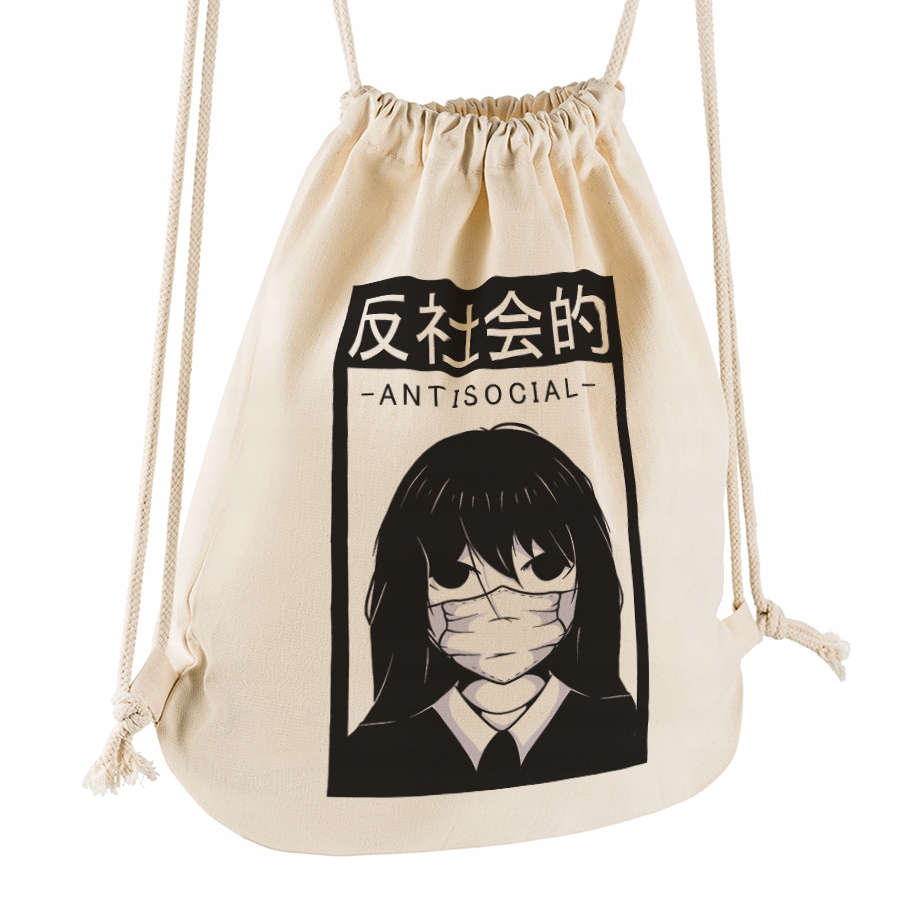 

Anime Antisocial Manga Worek Bawełna Różne