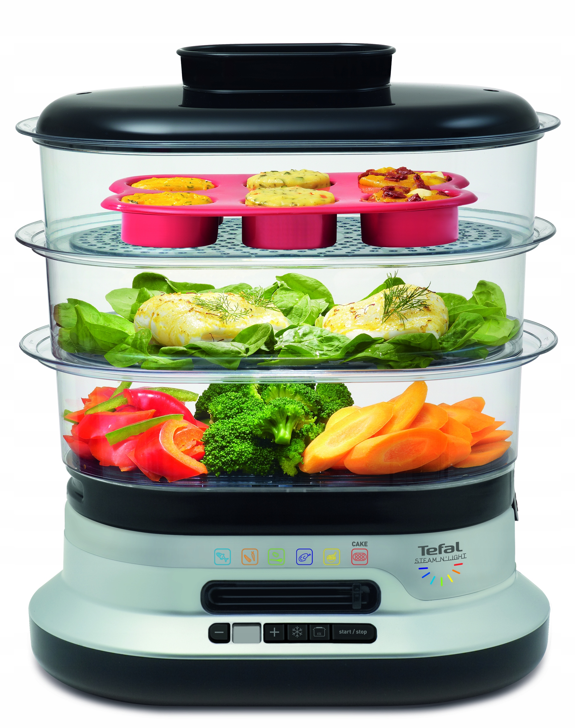 

Parowar Tefal Steam N' Light VC3008 10 L 900 W