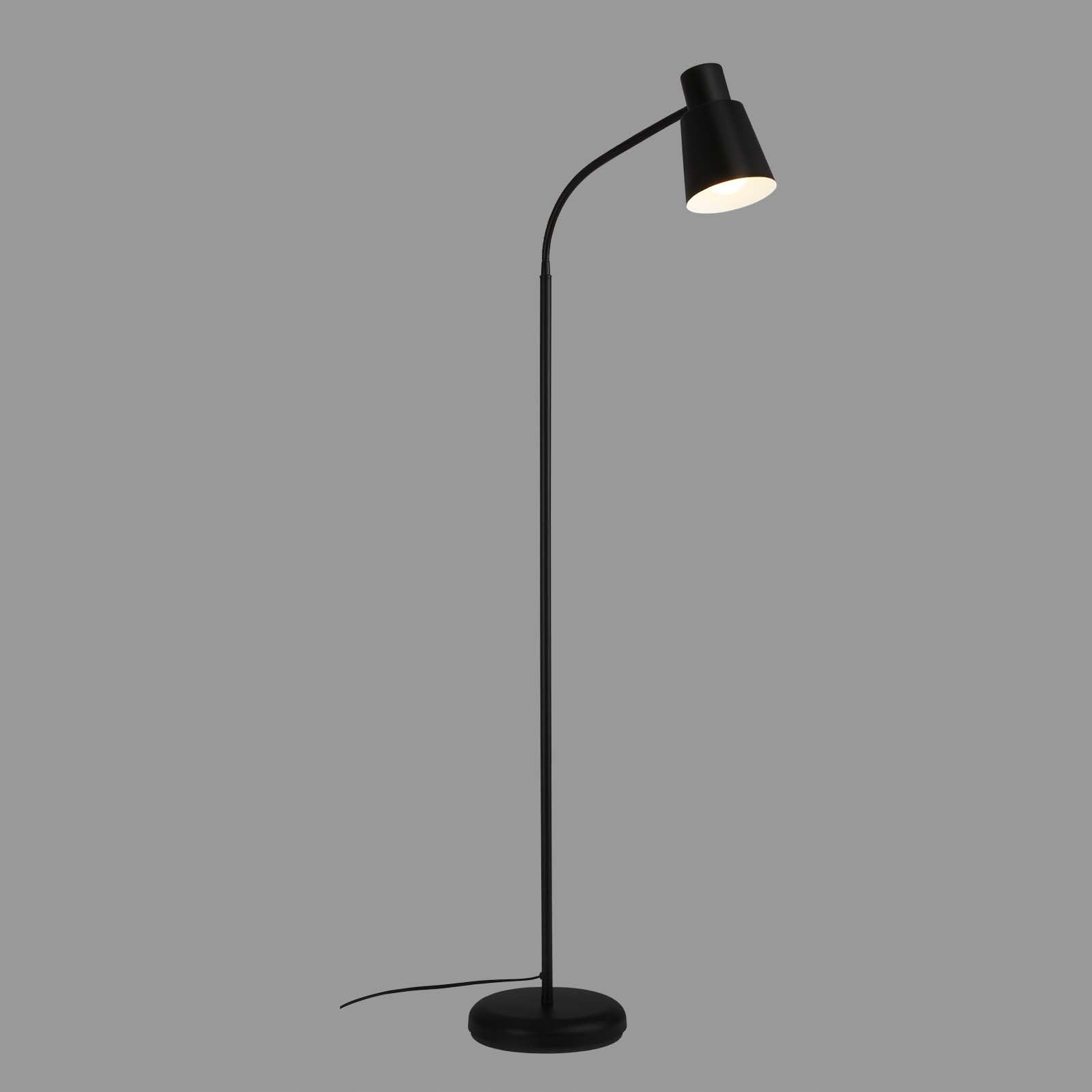 Stojací lampa Briloner Černá 128x21x43 cm s regulací a podstavcem