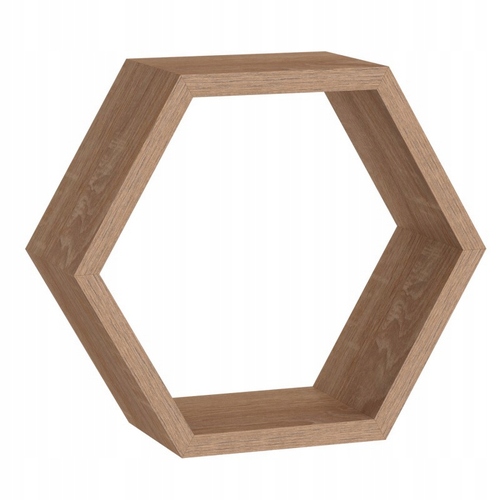 PÓŁKA PLASTER MIODU HEKSGONALNA MODUŁOWA SONOMA