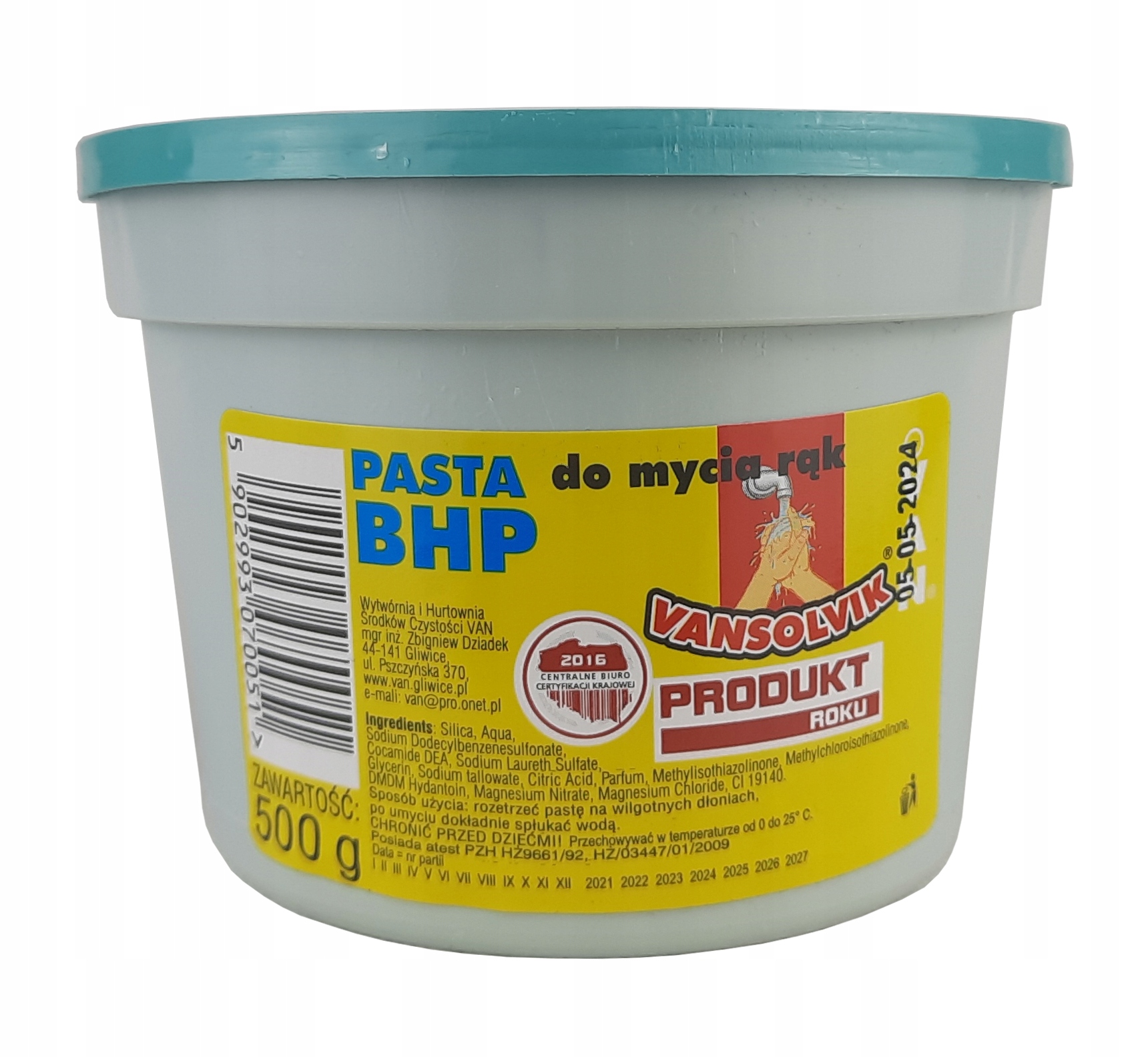 

Pasta piaskowo-mydlana Bhp 0,5 kg
