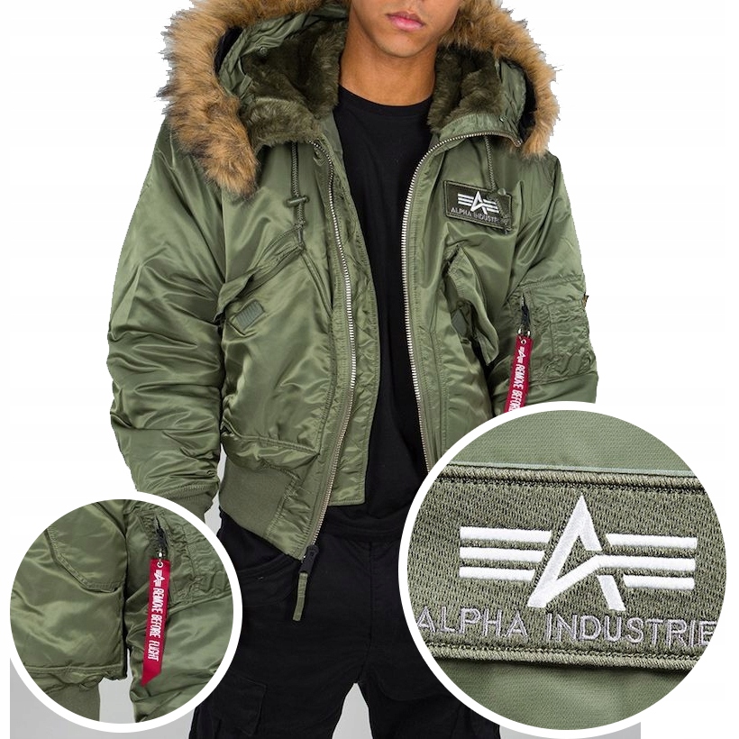 

Kurtka lotnicza Alpha Industries 45P Hooded_m