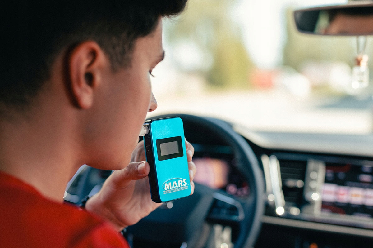 Alkomat elektrochemiczny Alcovisor Mars BT black Measurement Resolution 0 01