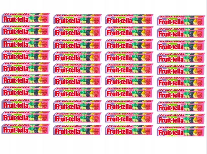 Levně Fruittella Žvýkačka Ovocná zahrada 41g 40 ks