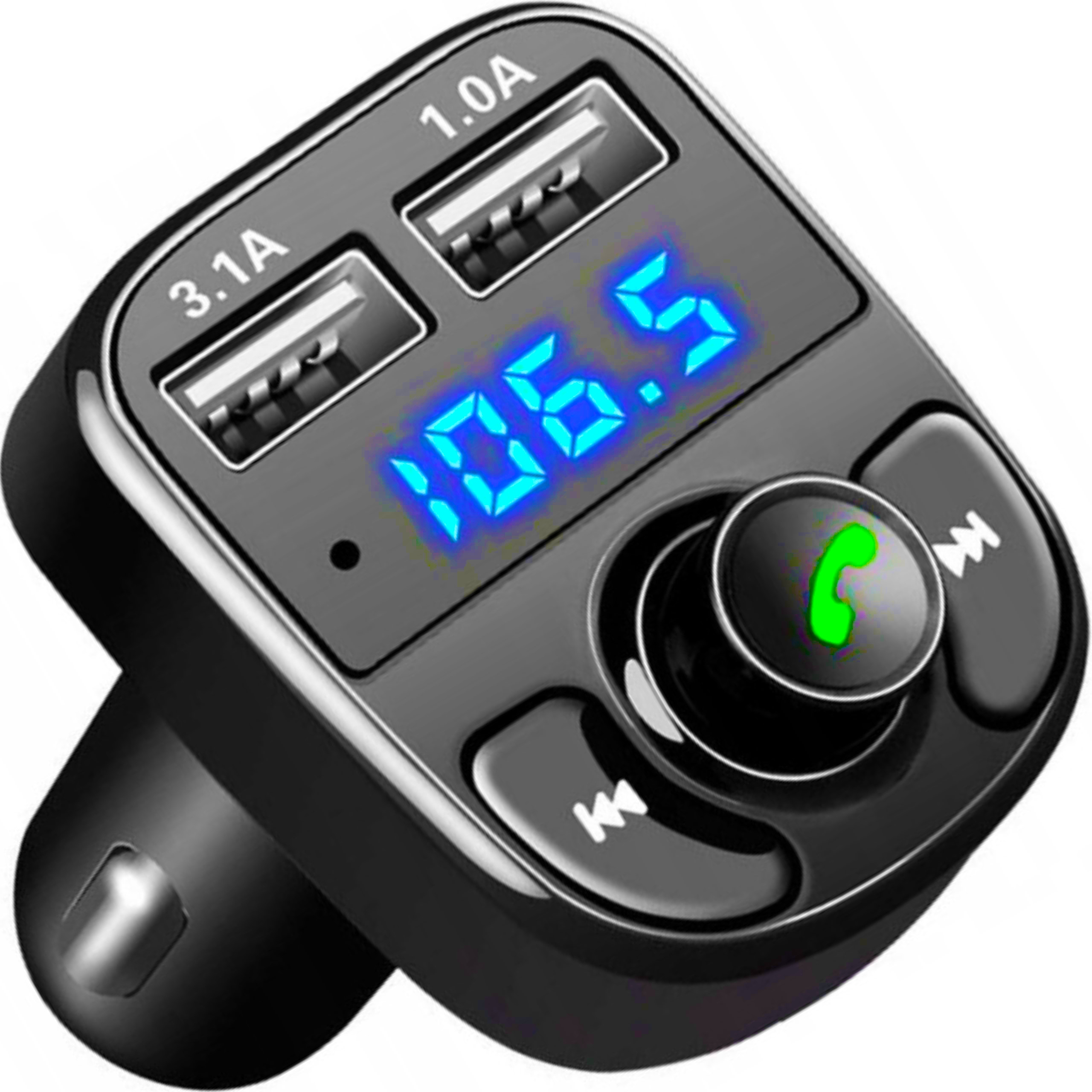 

Transmiter Bluetooth Fm MP3 Sd Ładowarka 2xUSB