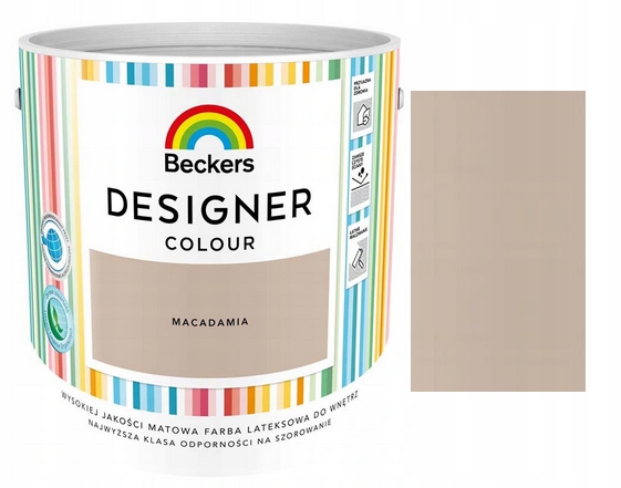 Beckers Farba Designer Colour Macadamia 2.5L