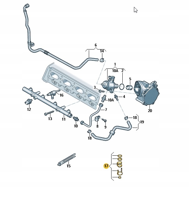 ZESTAW NAPRAWCZY WKŁADÓW ZAWORKÓW OE