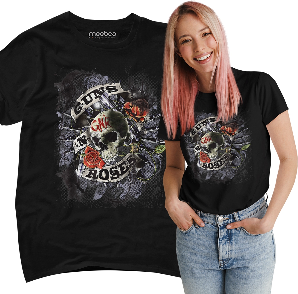 

Koszulka Tshirt Dla Niej Damska Guns N Roses