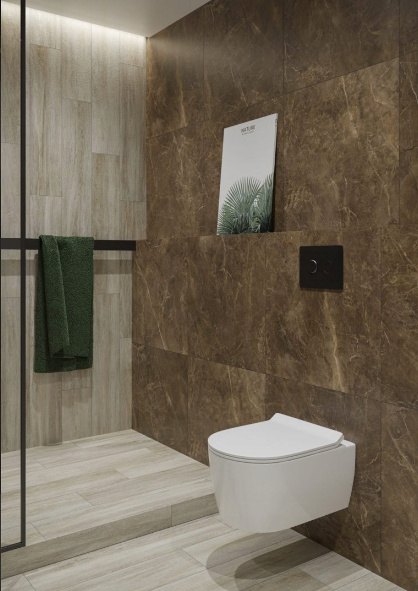 GRES RAPID BROWN CERRAD 60X60 KAMIEŃ MAT GAT. I Typ gres