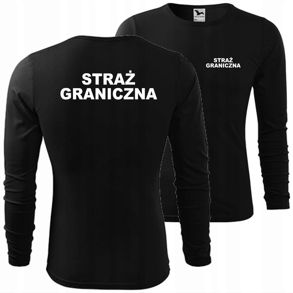 

Koszulka Męska Z Długim Rękawem Straż Graniczna