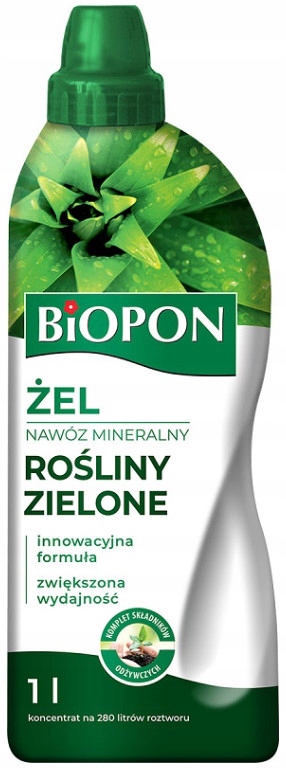 

Biopon Nawóz mineralny do roślin zielonych 1 l