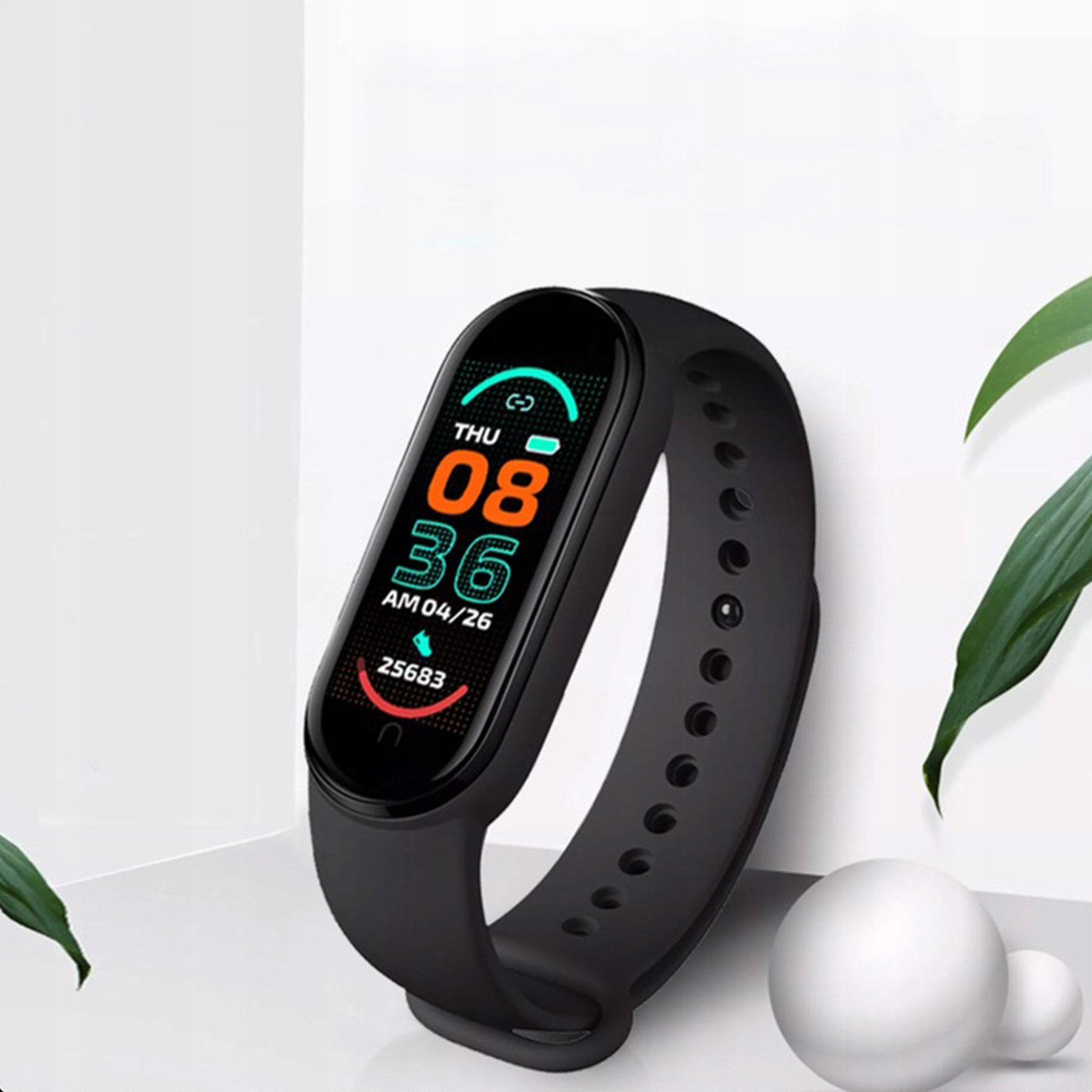 SMARTWATCH SMARTBAND ZEGAREK OPASKA SPORTOWA M7 S APLIKACJE KROKOMIERZ Model inny