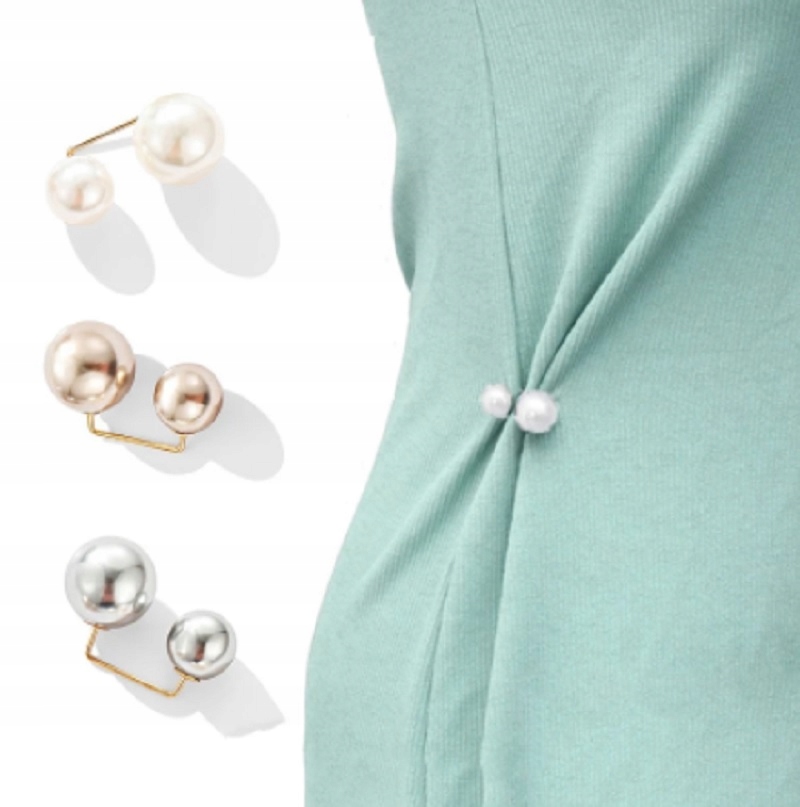 BROSZKA ZESTAW 3 SZT BROSZEK PRZYPINKA OZDOBA do dekoldu sukienki marynarki