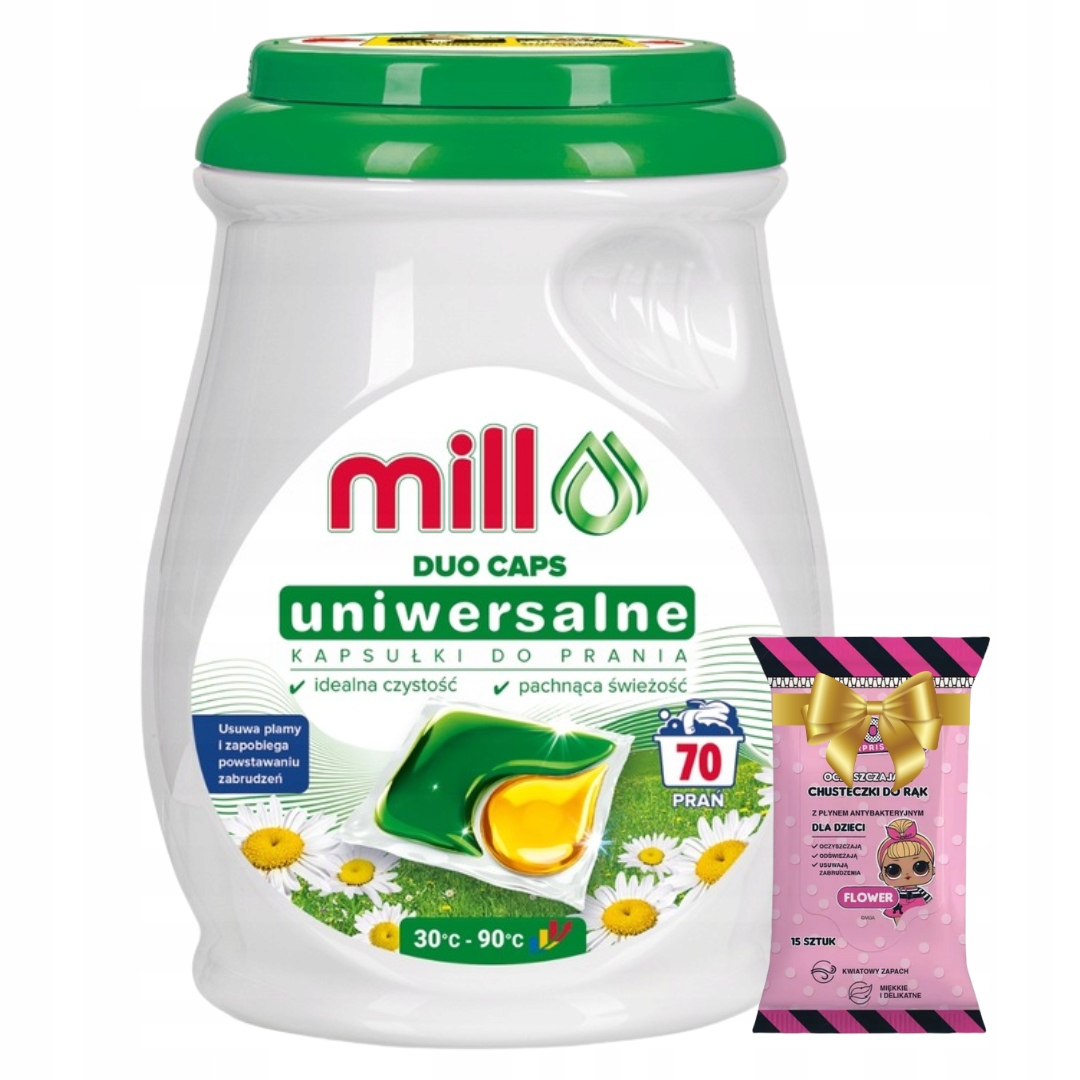 Levně Mill Professional Univerzální prací Kapsle 70 ks Dárek