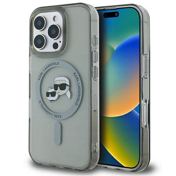 Karl Lagerfeld KLHMP16XHLSKCK iPhone Pro Max 6.9" černý/černý hardcase IML