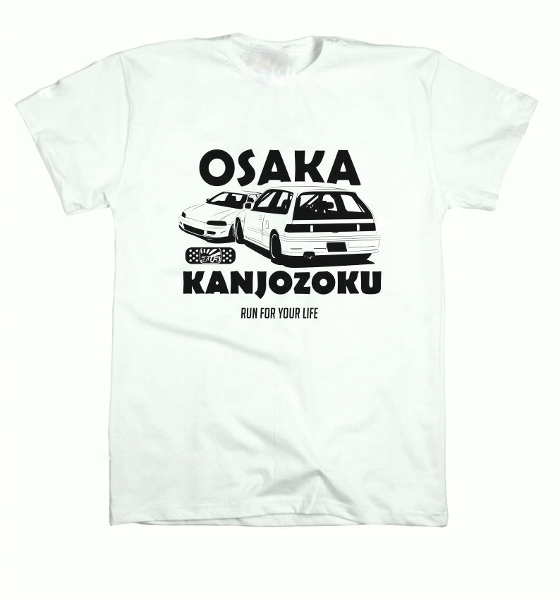 

T-shirt koszulka Osaka Kanjozoku Jdm Honda