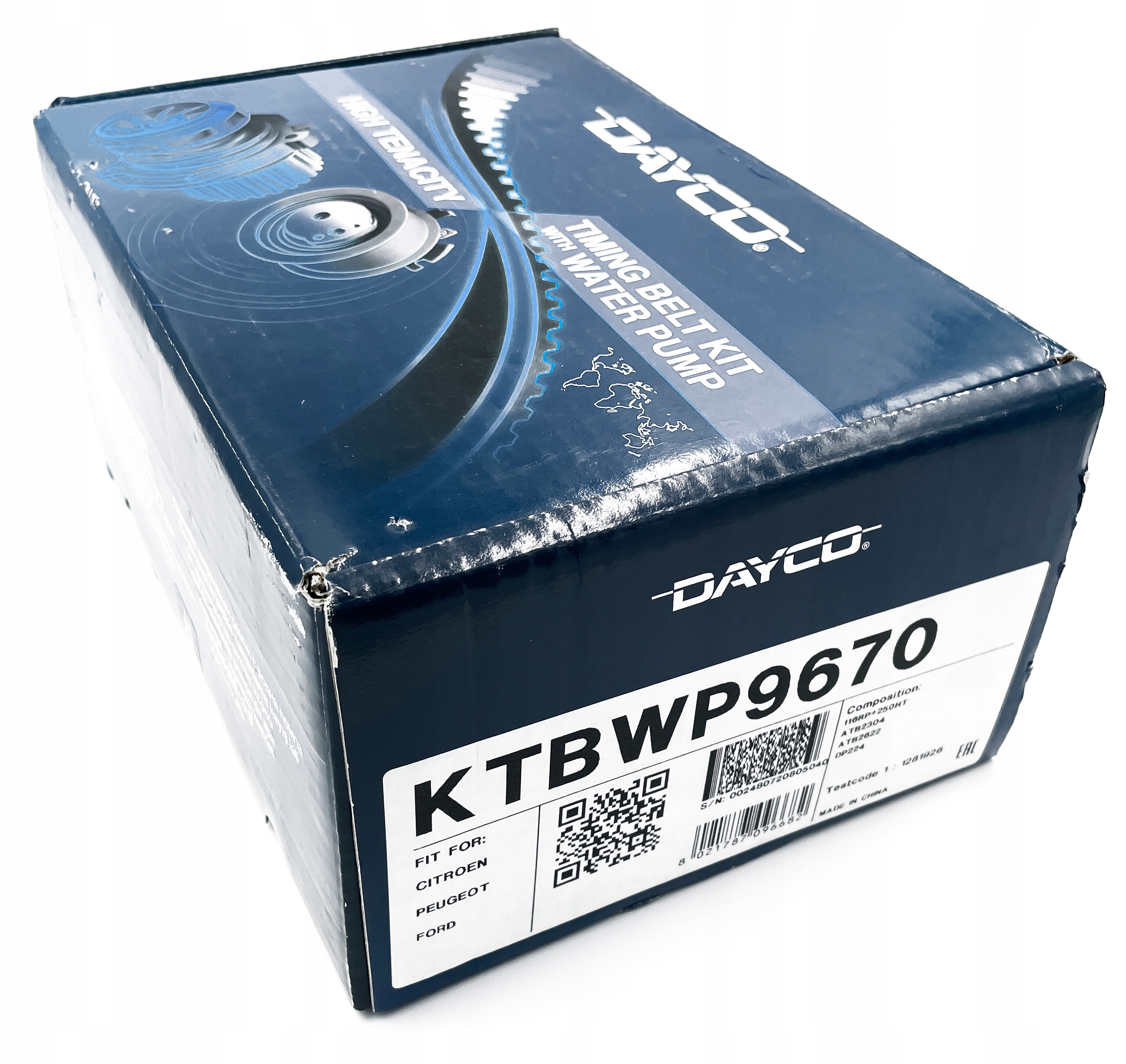 DAYCO Rozrząd + pompa FORD MONDEO IV MK4 2.0TDCI Producent części Dayco