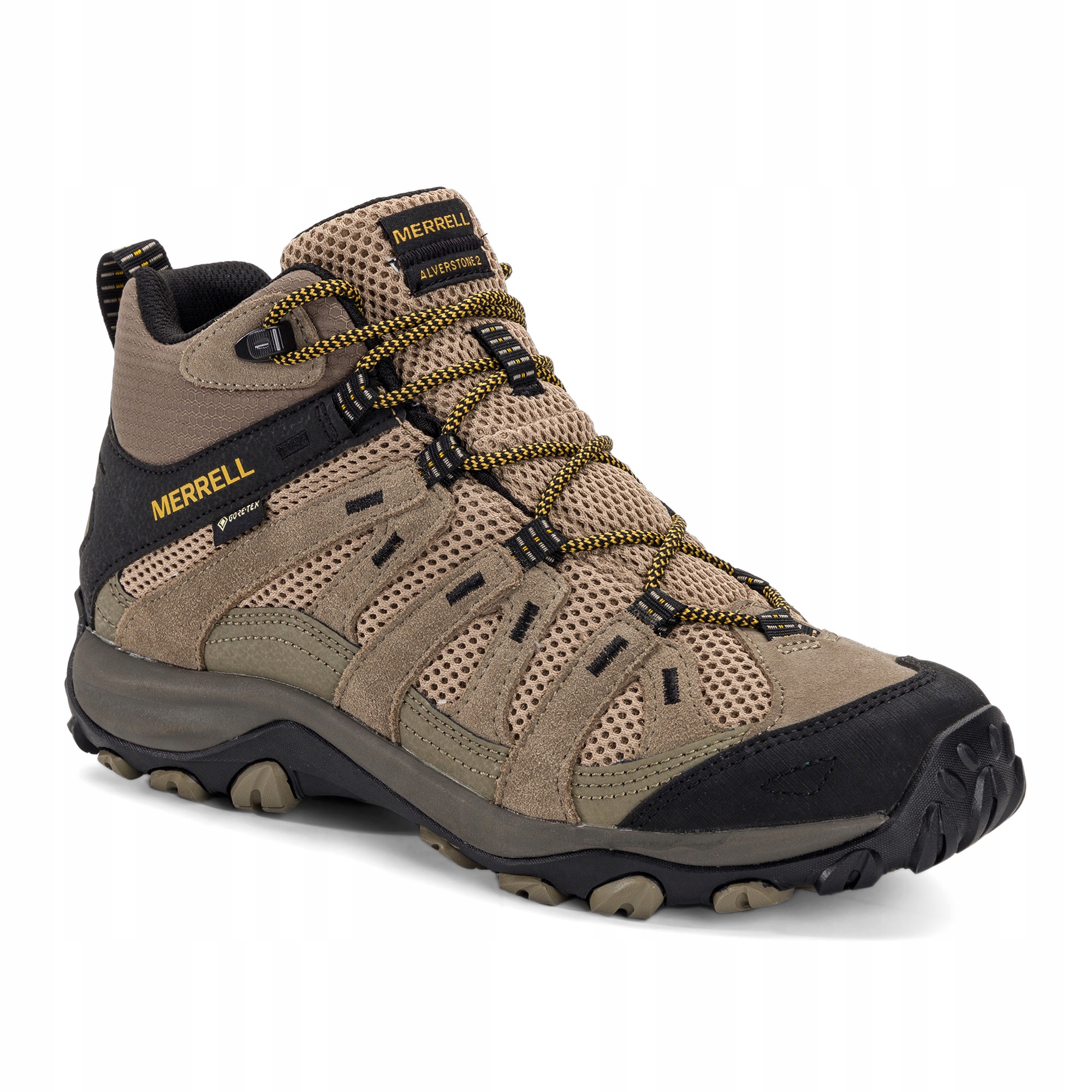 Buty turystyczne męskie Merrell Alverstone 2 Mid Gtx pecan 44.5 Eu