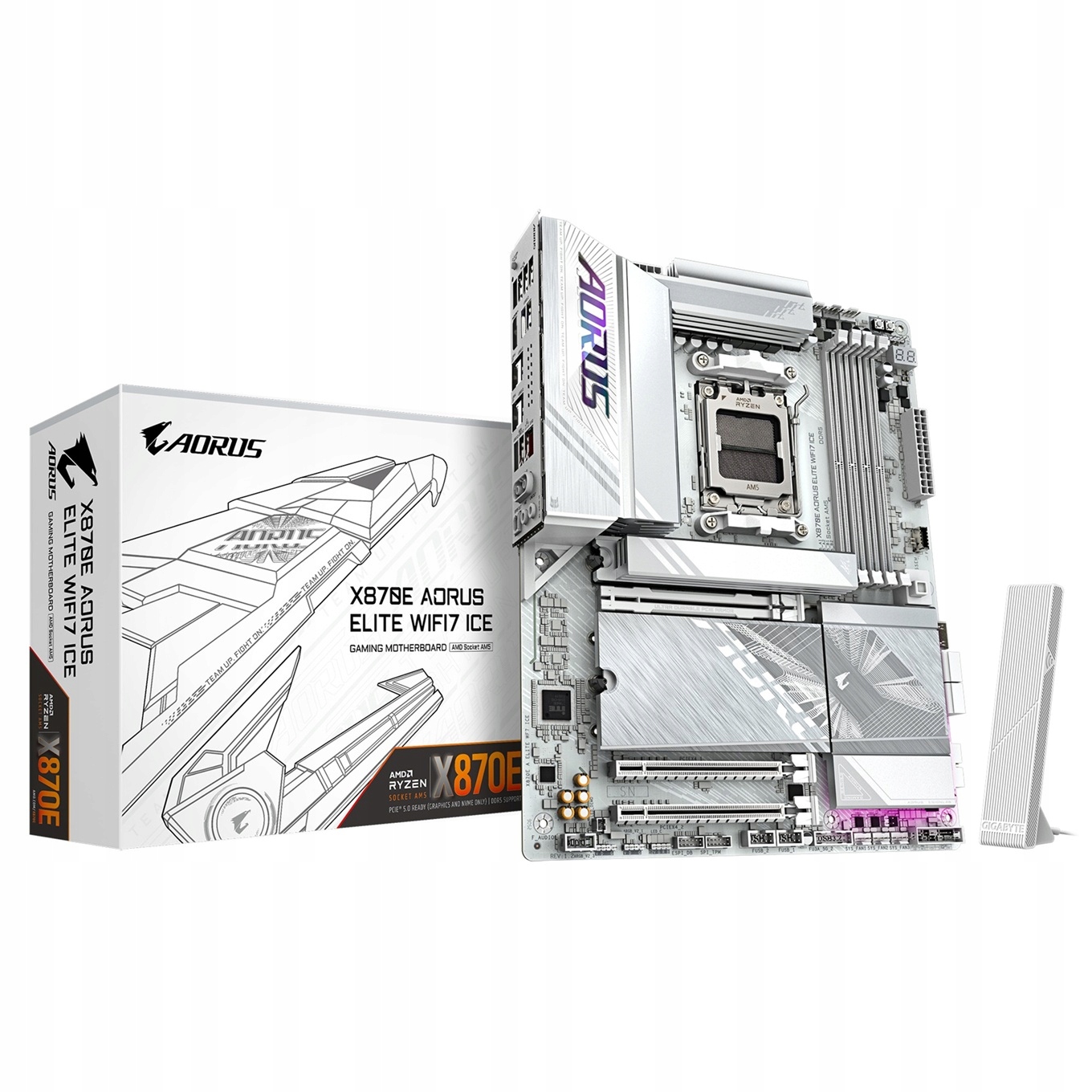 Gigabyte X870 Aorus Elite WIFI7 ICE/AM5/ATX