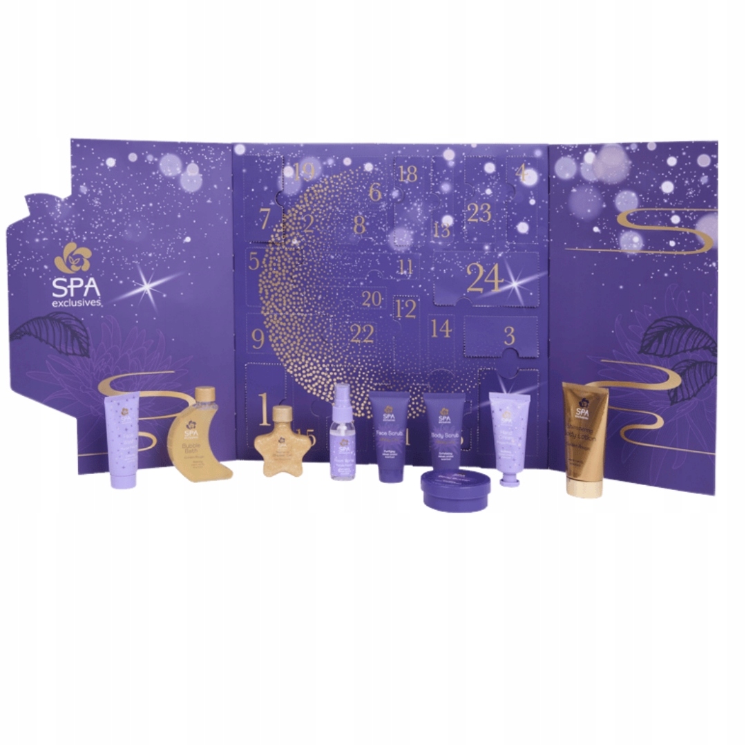 Адвент-календарь Spa Exclusives 2026, 24 средства для ухода за лицом и телом — фото 5