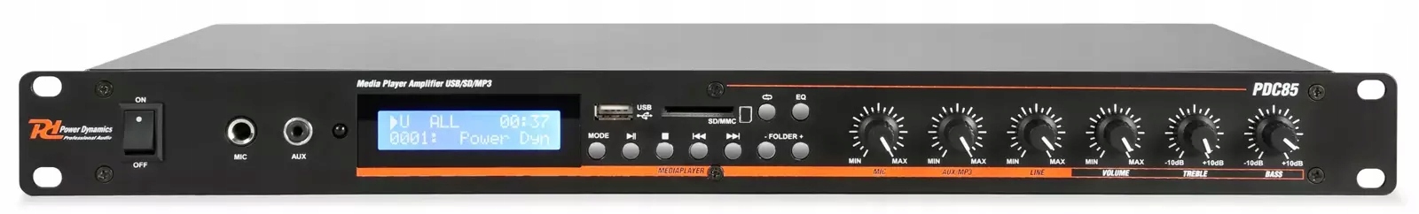 Odtwarzacz multimedialny+ wzmacniacz SD USB MP3 BT Model 172.830