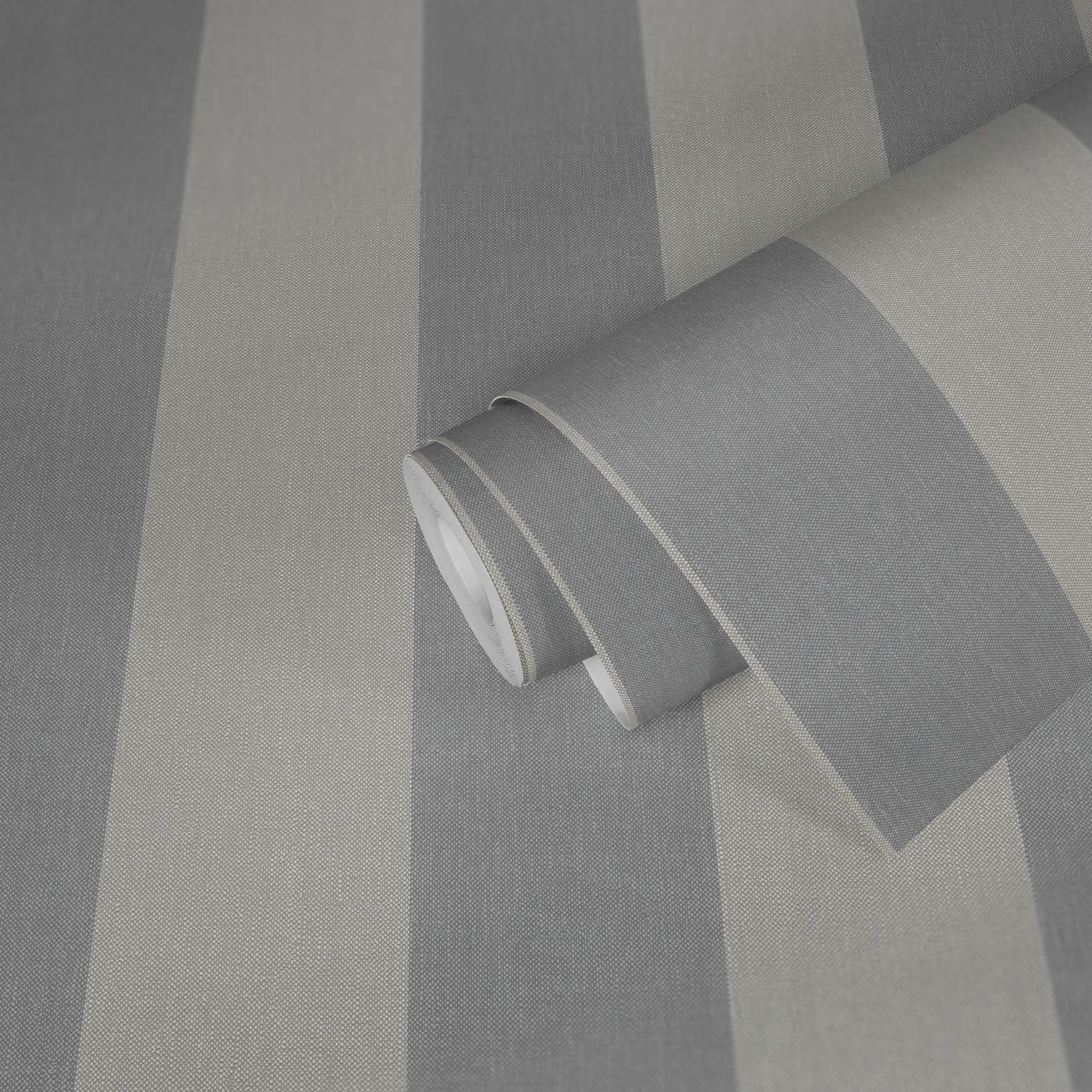 TAPETA SZARE PASY RÓWNOMIERNE 13CM FLIZELINA Marka AS Creation