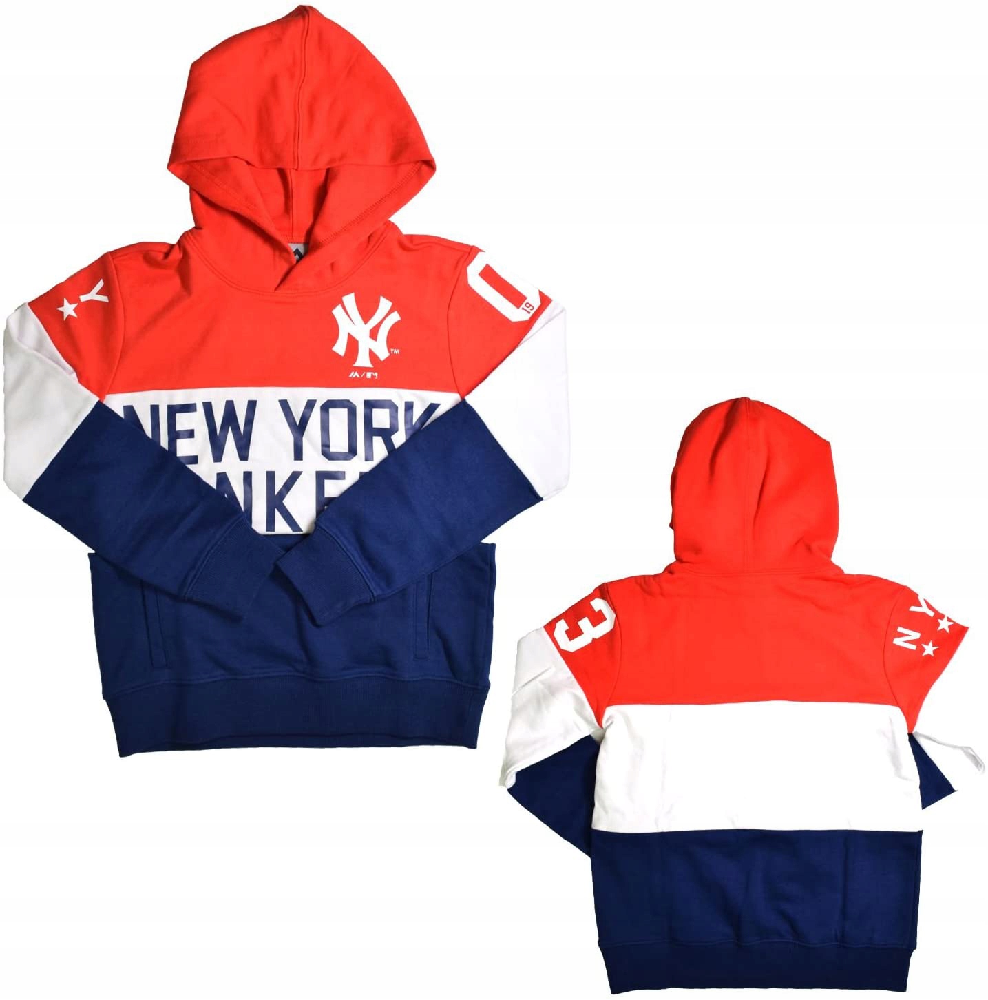 

Bluza z kapturem New York Yankees Majestic 160