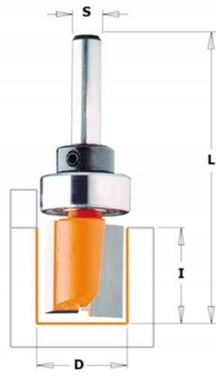 Frez palcowy do drewna CMT Kod producenta 911.220.11
